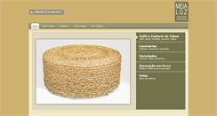 Desktop Screenshot of meialuz.com.br